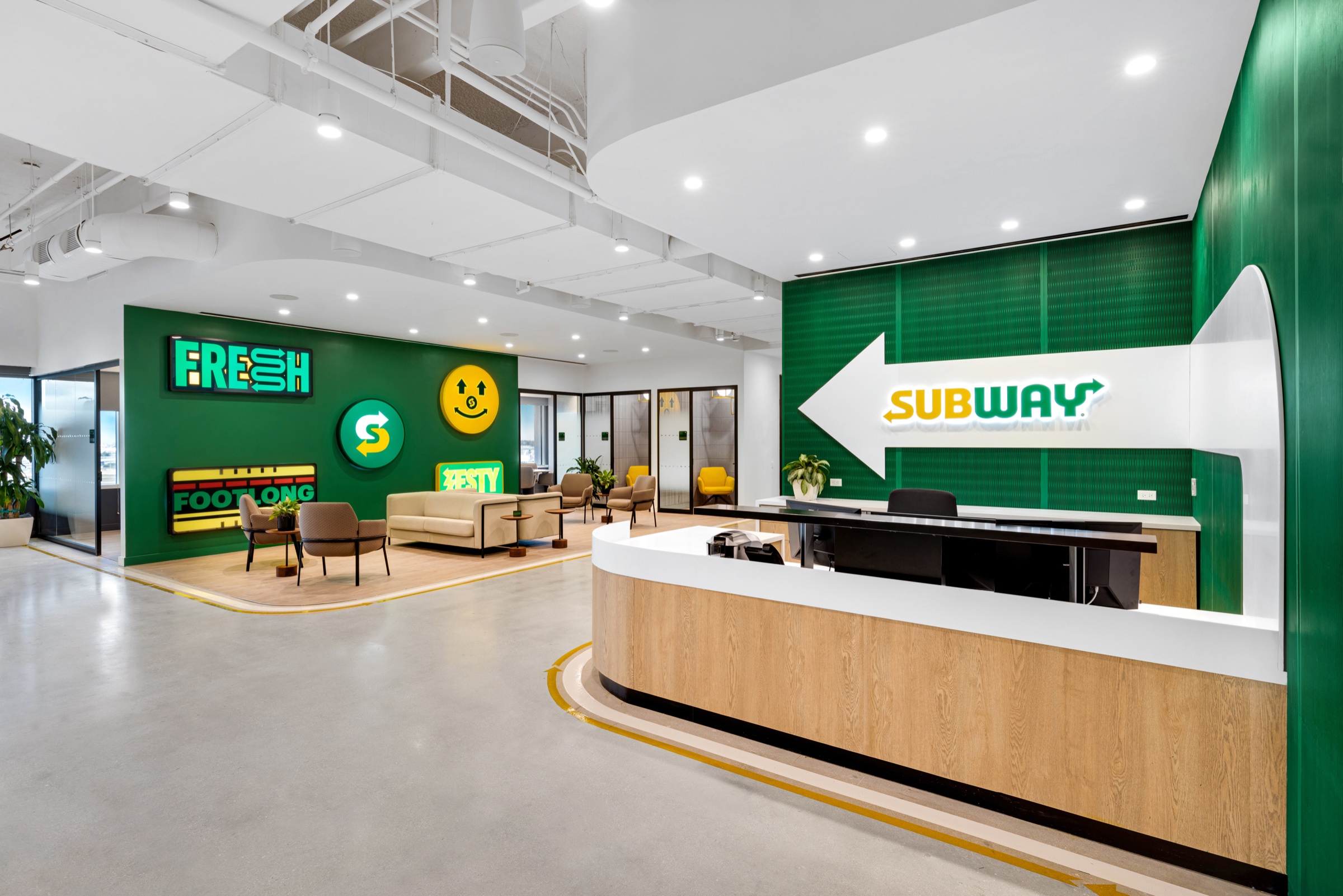 Escritório da Subway (foto enviada)